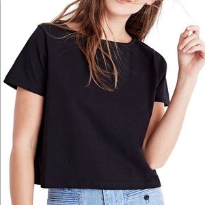 NWT Madewell Setlist Boxy Gray T-Shirt